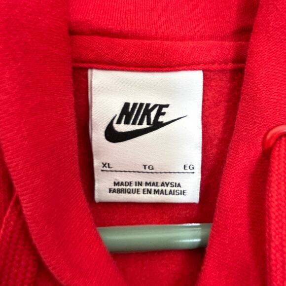 Nike Ohio State Buckeyes Hoodie Sweatshirt Women's SZ XL Red Collegiate Football - Picture 3 of 5